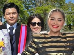 “ตั๊ก ศิริพร” ตอบชัด สาวเสื้อขาวยืนข้าง “น้องภู” เป็นใคร