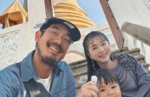 “เวียร์ ศุกลวัฒน์” ควง “วิกกี้-น้องวิริน” เข้าเมืองทำบุญ