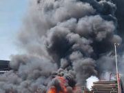 สมุทรปราการ ไฟไหม้ร้านรับซื้อของเก่า ย่านซอยยิ่งเจริญ