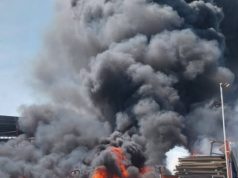 สมุทรปราการ ไฟไหม้ร้านรับซื้อของเก่า ย่านซอยยิ่งเจริญ