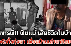 ลูกทรพี!! ฟันแม่ เสียชีวิตในบ้าน หิ้วหัวทิ้งทุ่งนา เพื่อนบ้านเล่านาทีสยอง