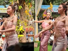 แอน อรดี บวงสรวงพ่อปู่ศรีสุทโธ – แม่ย่าศรีปทุมมา จุดธูปได้เลขมงคล