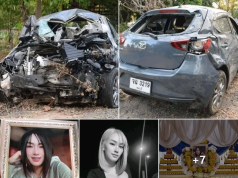 สลดอุบัติเหตุรถเก๋งชนซาเล้ง จอมพระ–ศีขรภูมิ เสียชีวิตเพิ่มอีกราย