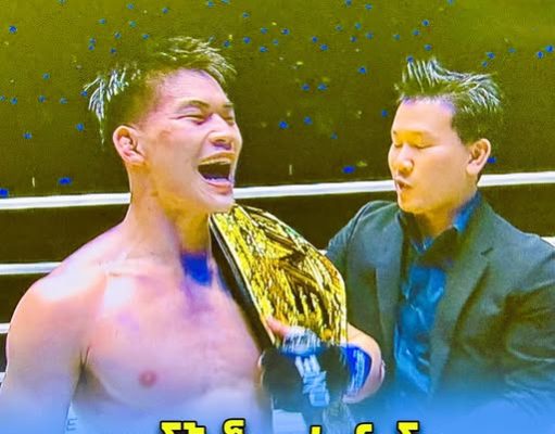 แรมโบ้เล็ก ฟอร์มโหด เรียก 2 นับ สยบ นาบิล แย่งแชมป์โลก ONE มวยไทย