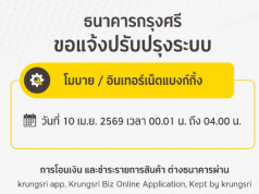 ธ.กรุงศรีอยุธยา ประกาศเตือนด่วน ถึงลูกค้าทุกคน