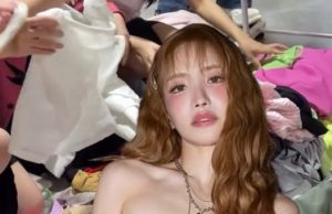 ตัวแม่ไม่ติดหรู “แกรนด์ เดอะสตาร์” นั่งขายเสื้อผ้ามือสองเอง