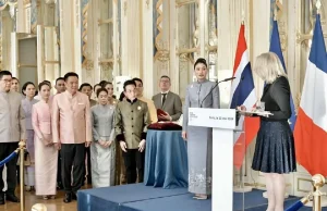 “อนุทิน” กราบถวายความยินดี เจ้าฟ้าสิริวัณณวรีฯ ที่ฝรั่งเศส