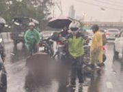 ด่วน ฟ้าผ่าไรเดอร์บนสะพานยกระดับรัชวิภา พยานเห็นคาตา ยังใจสั่น