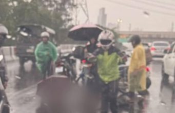 ด่วน ฟ้าผ่าไรเดอร์บนสะพานยกระดับรัชวิภา พยานเห็นคาตา ยังใจสั่น