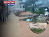 ด่วน! น้ำป่าทะลักท่วมแล้ว หลังฝนกระหน่ำเชียงของ-เทิง เส้นทางถูกตัดขาด