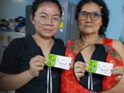 ไม่ต้องลำบากแล้วนะ สาวถูกรางวัลที่ 1 12 ล้าน