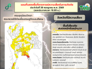 เปิดรายชื่อจังหวัด ฝนถล่มตกหนัก คืนนี้-พรุ่งนี้
