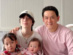 ส่องภาพครอบครัว ฟลุค เกริกพล คุณพ่อลูกสาม หน้าตาดี DNA ปังยกบ้าน