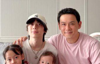 ส่องภาพครอบครัว ฟลุค เกริกพล คุณพ่อลูกสาม หน้าตาดี DNA ปังยกบ้าน