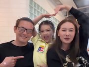 แฟนคลับใจฟู “หนุ่ม ศรราม – กุ้งพลอย” ร่วมโต๊ะอาหารพร้อมหน้า