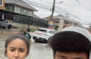 นัส จุฑารัตน์ โพสต์สวนโดนคนขำ ขนรถ 7 คันหนีน้ำ ก่อนล่าสุดท่วมอ่วม