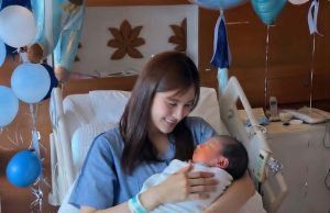 “มายด์ ลภัสลัล” คลอดลูกแล้ว ทายาทภิรมย์ภักดี น่าตาจิ้มลิ้ม ตั้งชื่อได้เท่มาก