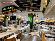 ระทึกสภาฯหมื่นล้าน ฝ้าเพดานโรงอาหารถล่ม โชคดีเป็นวันหยุด