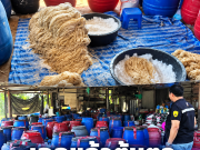 เจอแล้วต้นตอ “ไส้หมูเถื่อน” สภาพสุดยี๊ จับล็อตใหญ่กว่าเดิมกระจายส่งร้านไส้กรอก